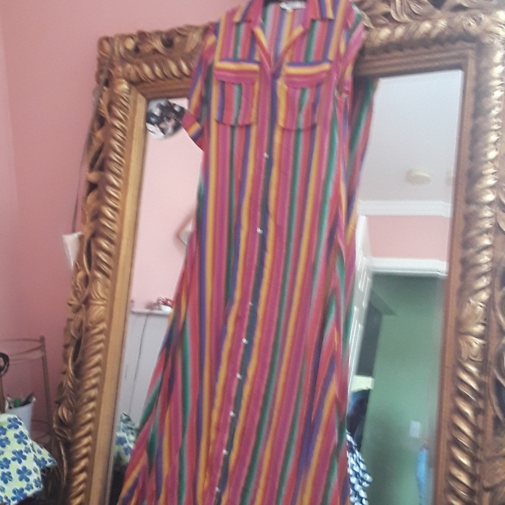 Tunic multicolored dress